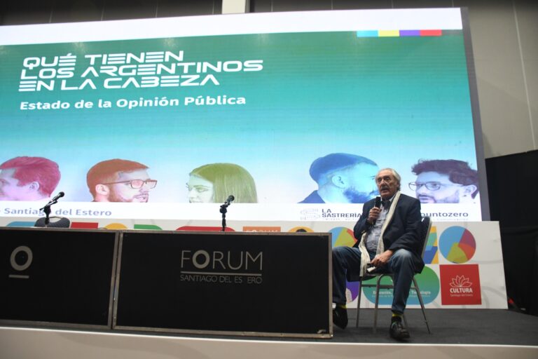 Raúl Timerman brindó una charla sobre el actual escenario político
