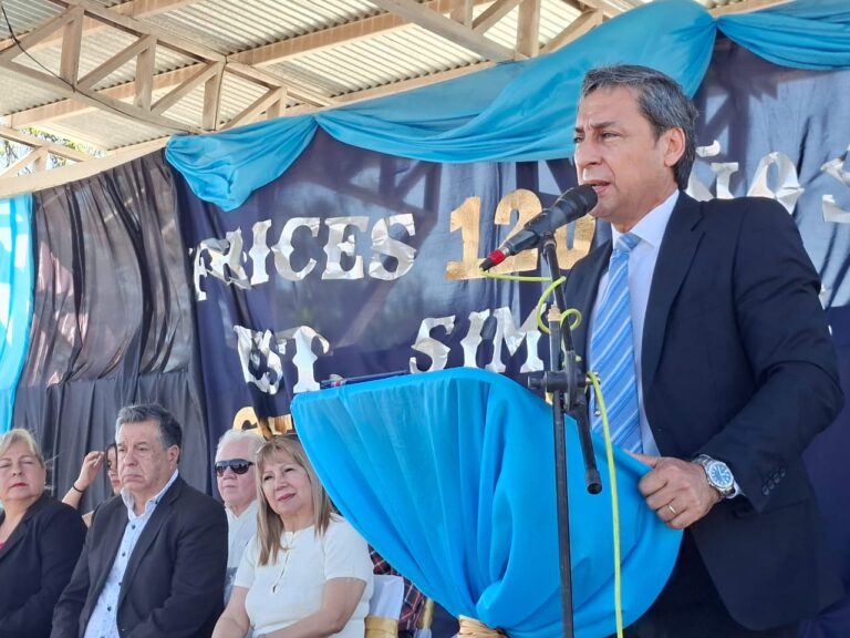 Silva Neder: “Que el 26 de octubre sea una fiesta de la democracia en Estación Simbolar  y en todo Santiago del Estero