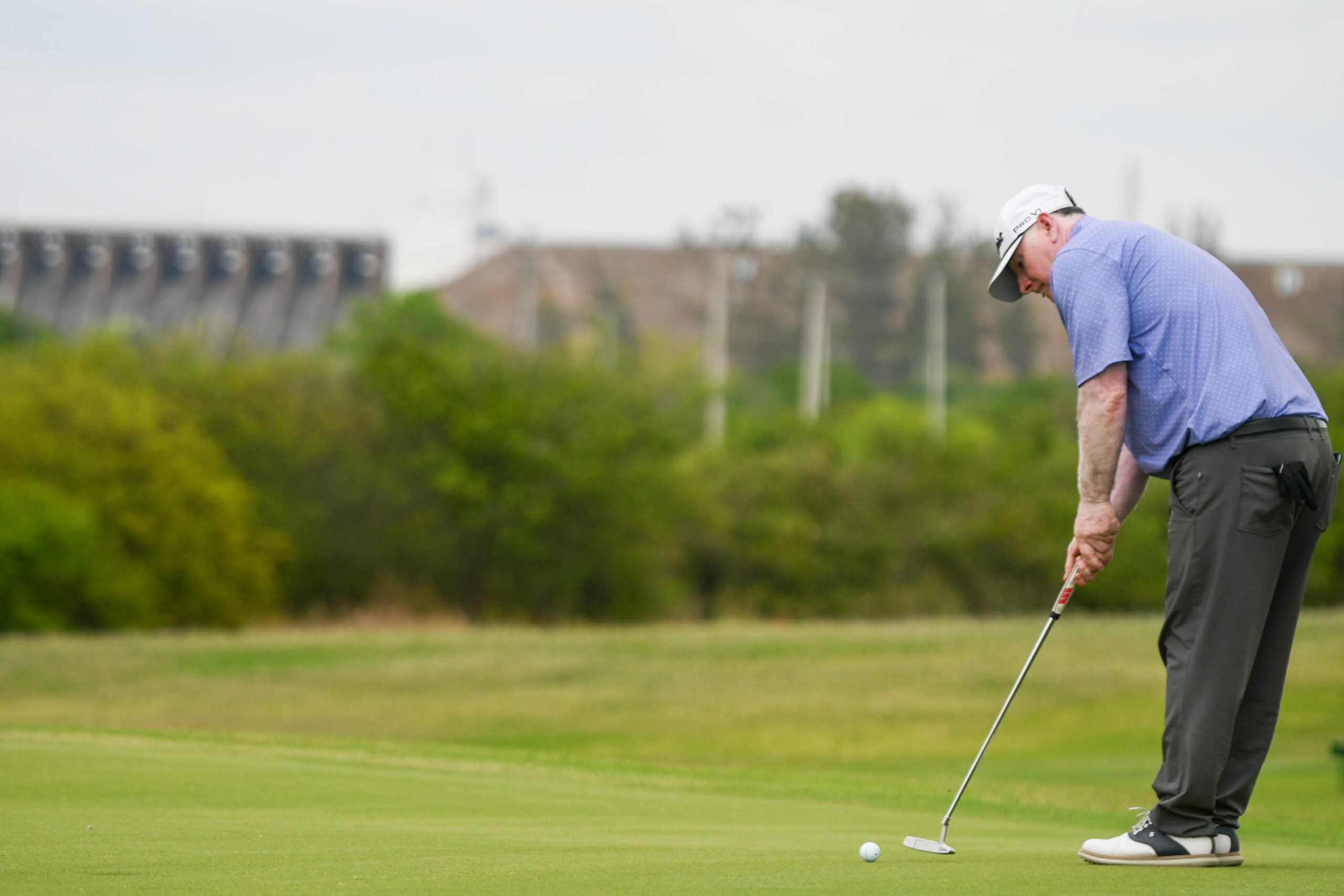 Andrés Gallegos quedó puntero en la segunda vuelta en el 11° Torneo de Golf “Andrés Romero Invitational”