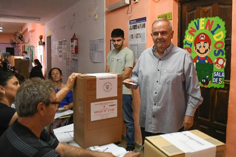 Jorge Zuaín destacó la afluencia de votantes en toda la provincia
