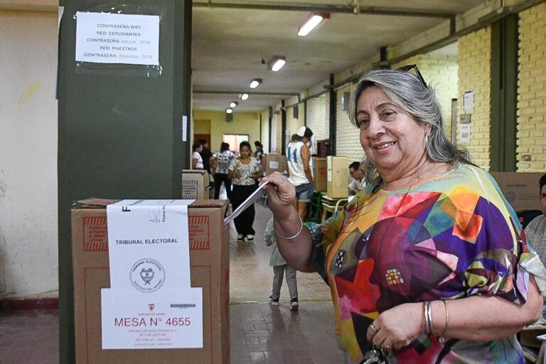 Elia Esther Moreno pidió a los santiagueños que se expresen en las urnas