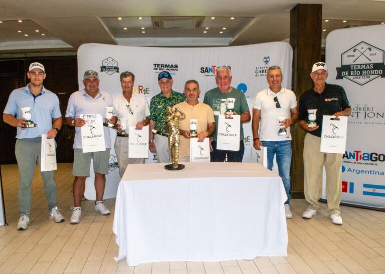 En Termas de Río Hondo se jugó el Pro-Am del Nacional Fourball Senior