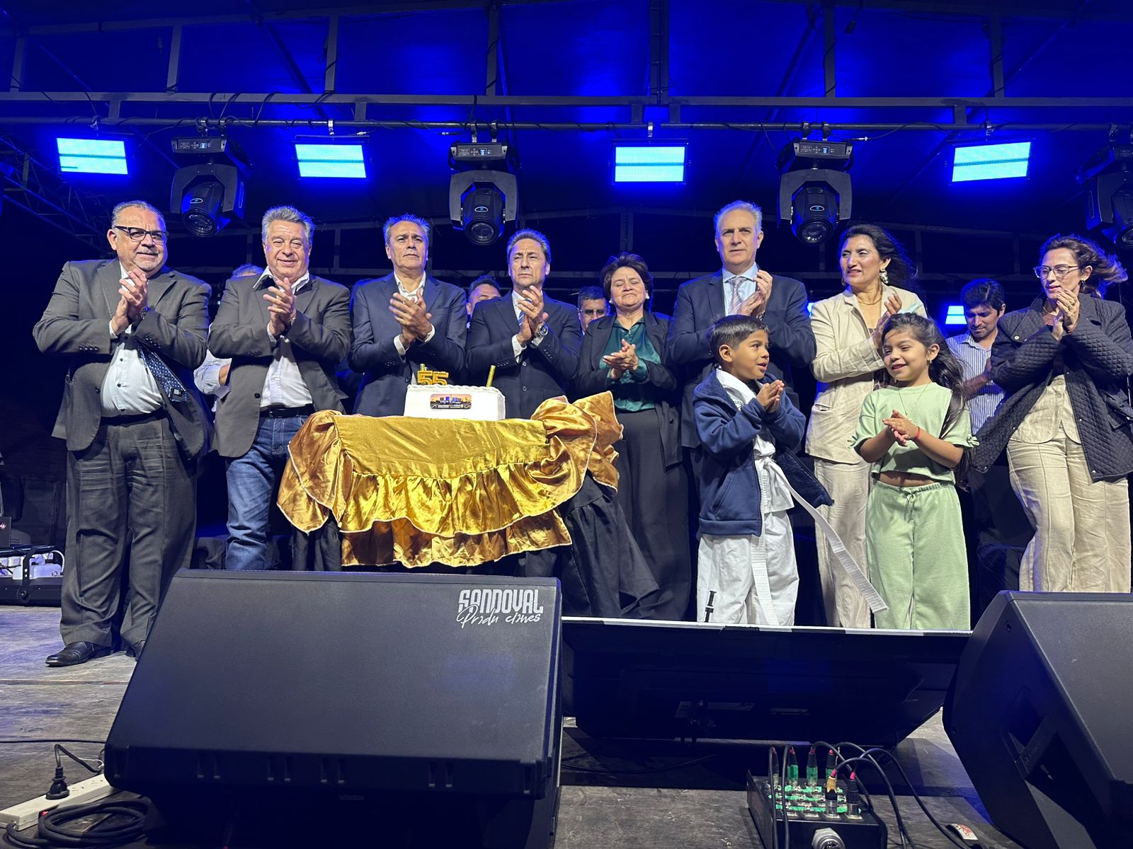 Colonia El Simbolar celebró 55 años de historia e impulso con la presencia del vicegobernador Silva Neder