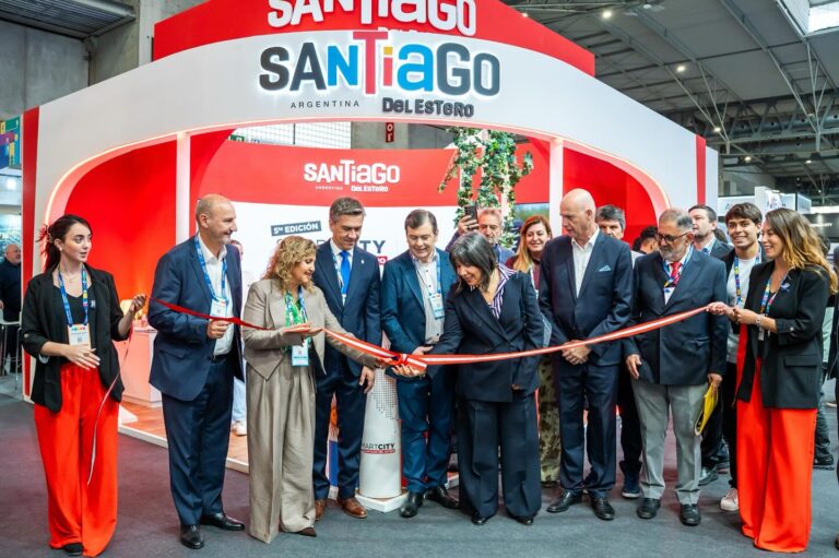 Santiago del Estero inauguró su stand en el Smart City Expo World Congress 2025 en Barcelona