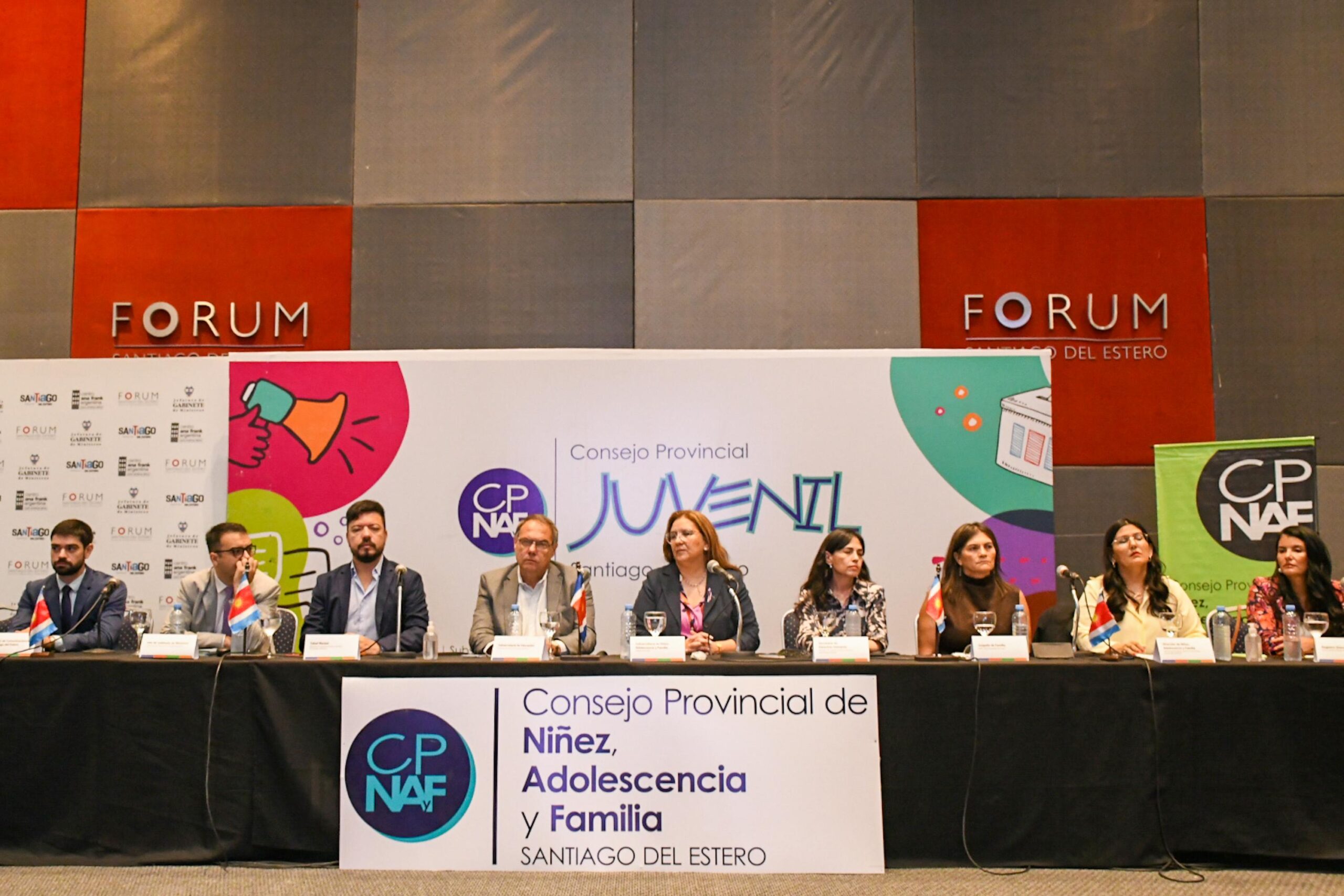 En el Fórum se realizó la XI Sesión del Consejo Provincial de Niñez y la VIII Sesión del Consejo Juvenil