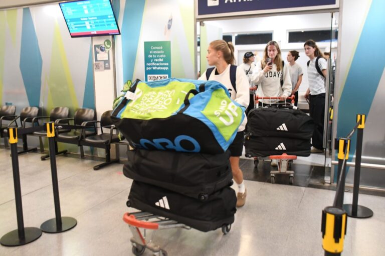 El seleccionado de hockey de Países Bajos llegó a Santiago