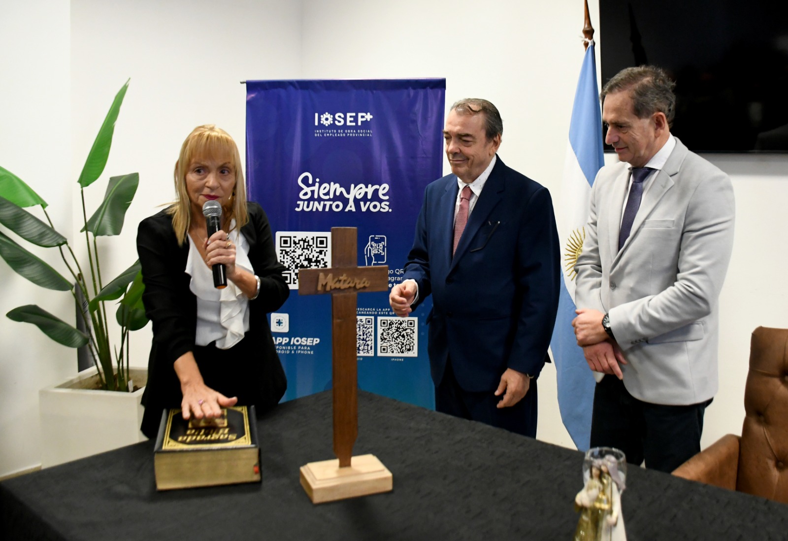 IOSEP: Graciela Muratore de Corona asumió como nueva presidenta