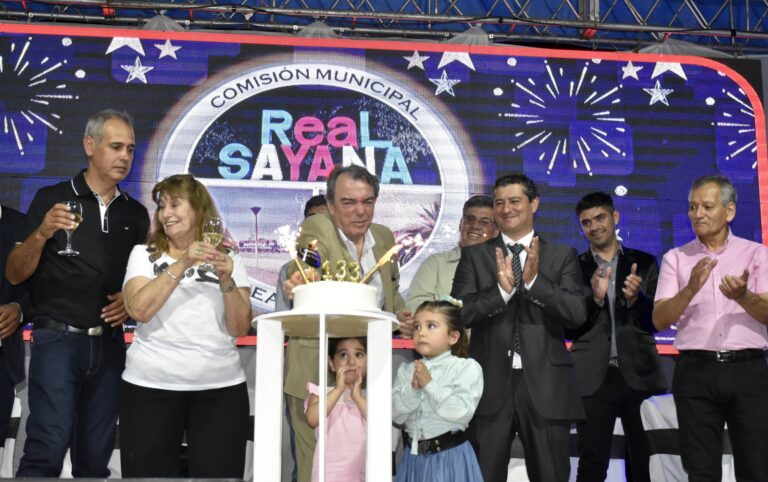 Real Sayana celebró sus 133° aniversario con la entrega de viviendas sociales y la inauguración de obras
