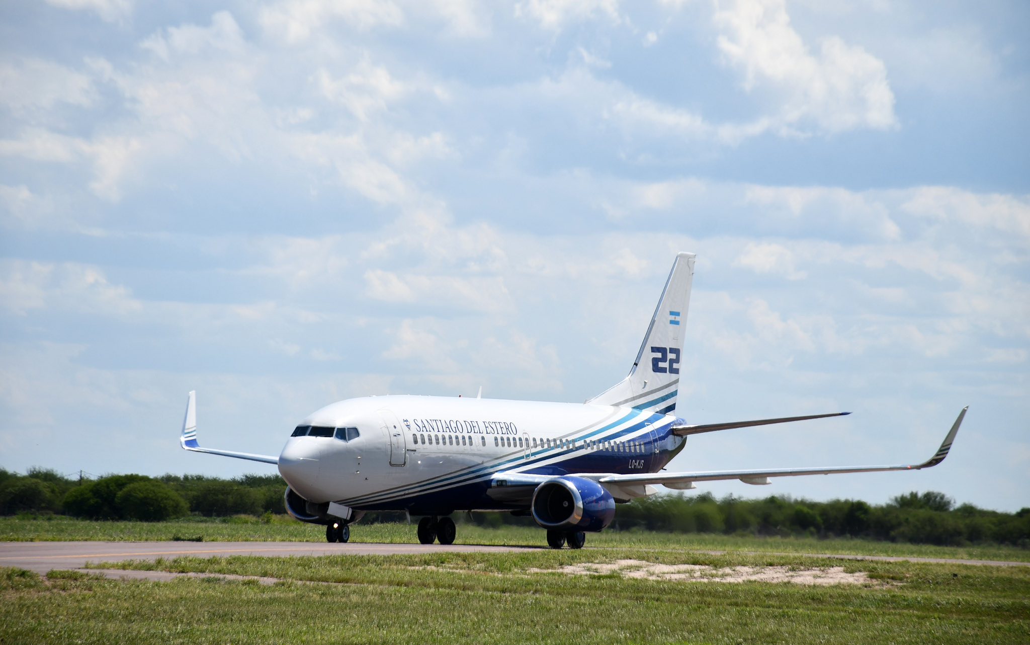 El avión hidrante regresó a Santiago tras cumplir con éxito una valiosa misión en Chubut