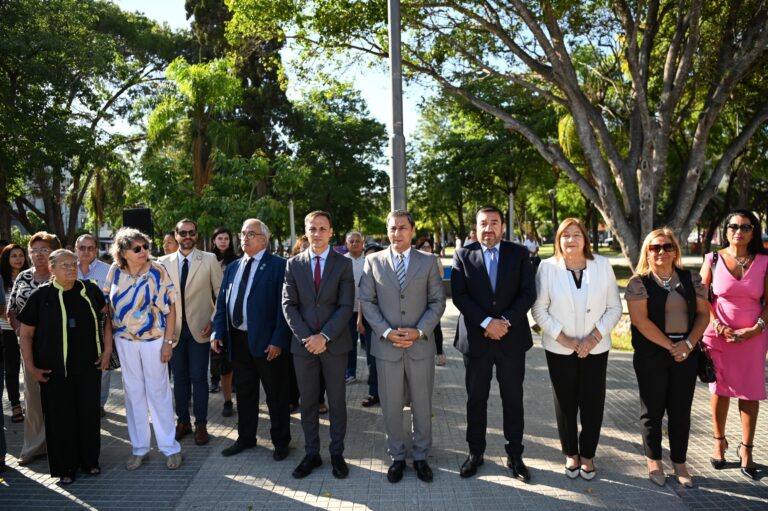 A 248 años del aniversario del nacimiento del  General San Martín fue recordado frente a Casa de Gobierno
