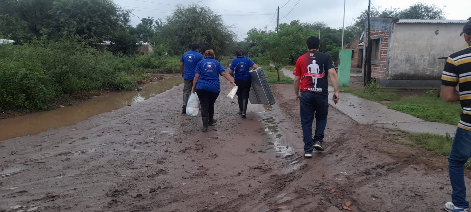 El Gobierno Provincial continuá con el acompañamiento directo a familias afectadas por el temporal