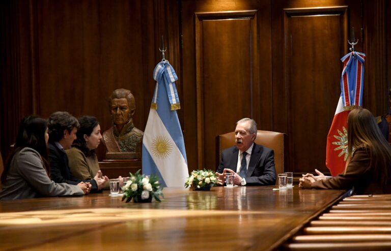 El Gobernador recibió a representantes de FAO Argentina para la presentación del Plan Provincial de Restauración de Bosques Nativos