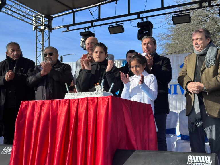 El Vicegobernador encabezó los actos por los 186° aniversario de El Zanjón