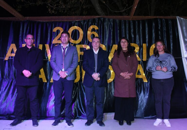 La Aurora celebró sus 206° años con un acto y la entrega de viviendas sociales