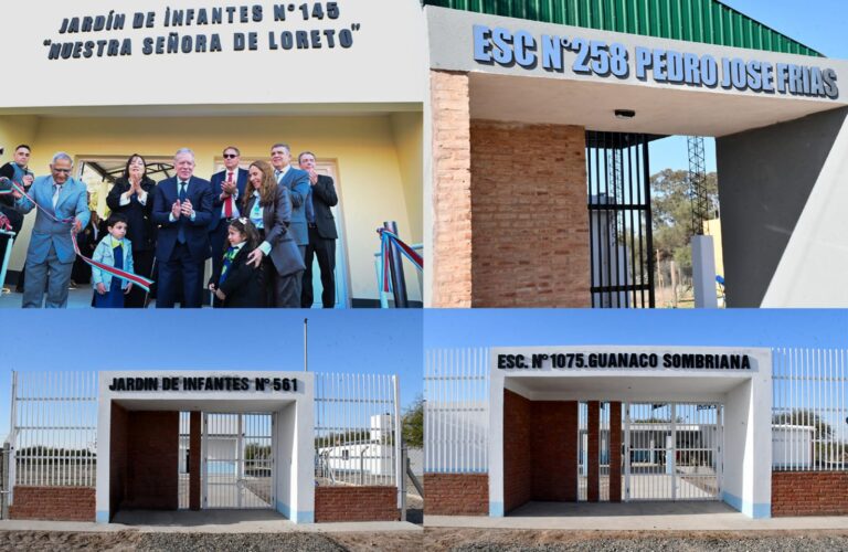 Nuevos espacios y más infraestructura para cuatro instituciones educativas de Loreto y Atamisqui