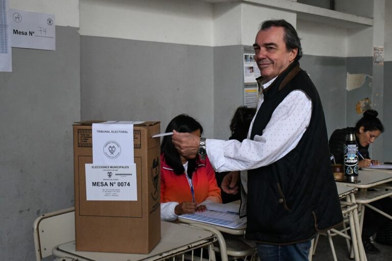 Elecciones municipales 2026: Niccolai subrayó la normalidad de la jornada electoral y llamó a los ciudadanos a votar