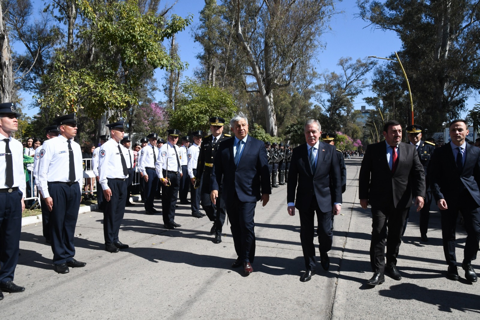 Elías Suárez participó del acto por el 74° aniversario de la Policía de la Provincia