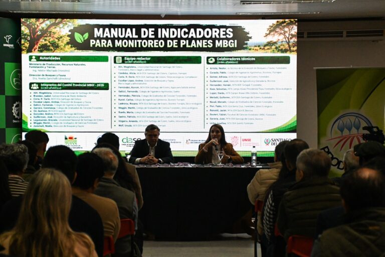 Presentaron el Manual de Indicadores para el Monitoreo de Planes de  Manejo de Bosques con Ganadería Integrada en Santiago del Estero
