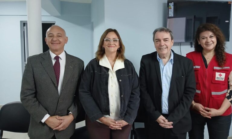 Desarrollo Social de la provincia y la Cruz Roja firmaron un convenio de cooperación y asistencia técnica