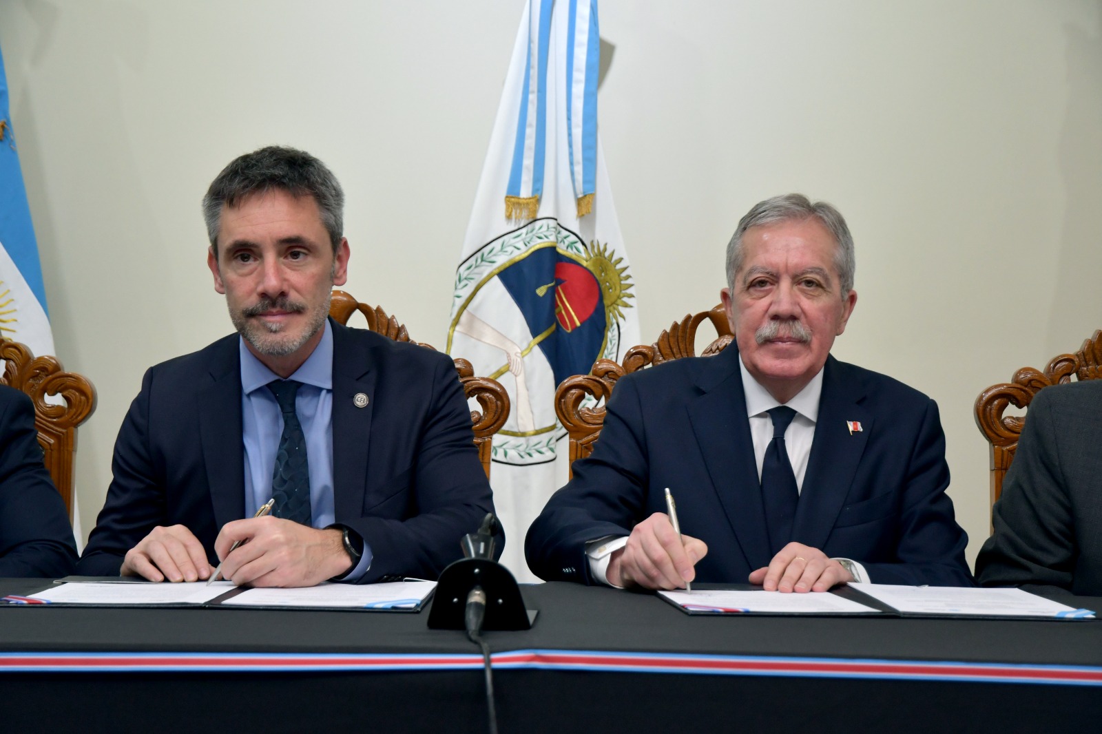 Elias Suárez firmó con el CFI un convenio para afianzar la modernización del sistema de Justicia en la Provincia
