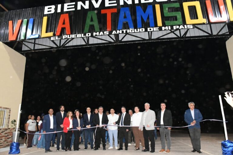 Villa Atamisqui celebró 483° aniversario con más obras para la comunidad
