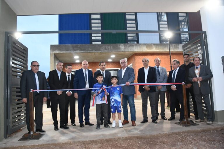 Lugones celebró su 136° aniversario con la inauguración de obras
