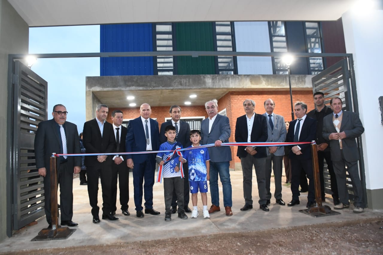 Lugones celebró su 136° aniversario con la inauguración de obras