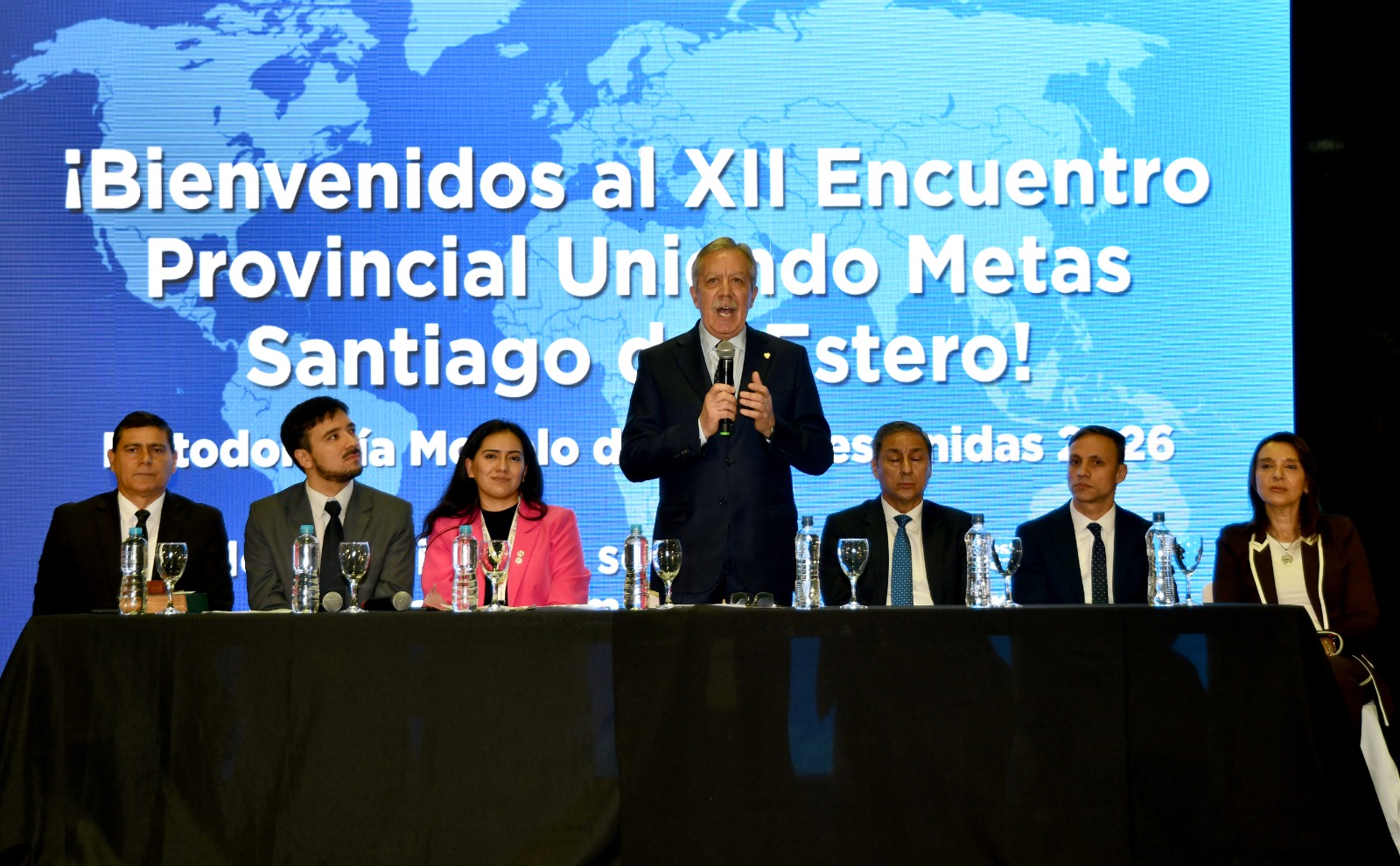 Elías Suárez participó de la apertura del XII Encuentro Provincial “Uniendo Metas”